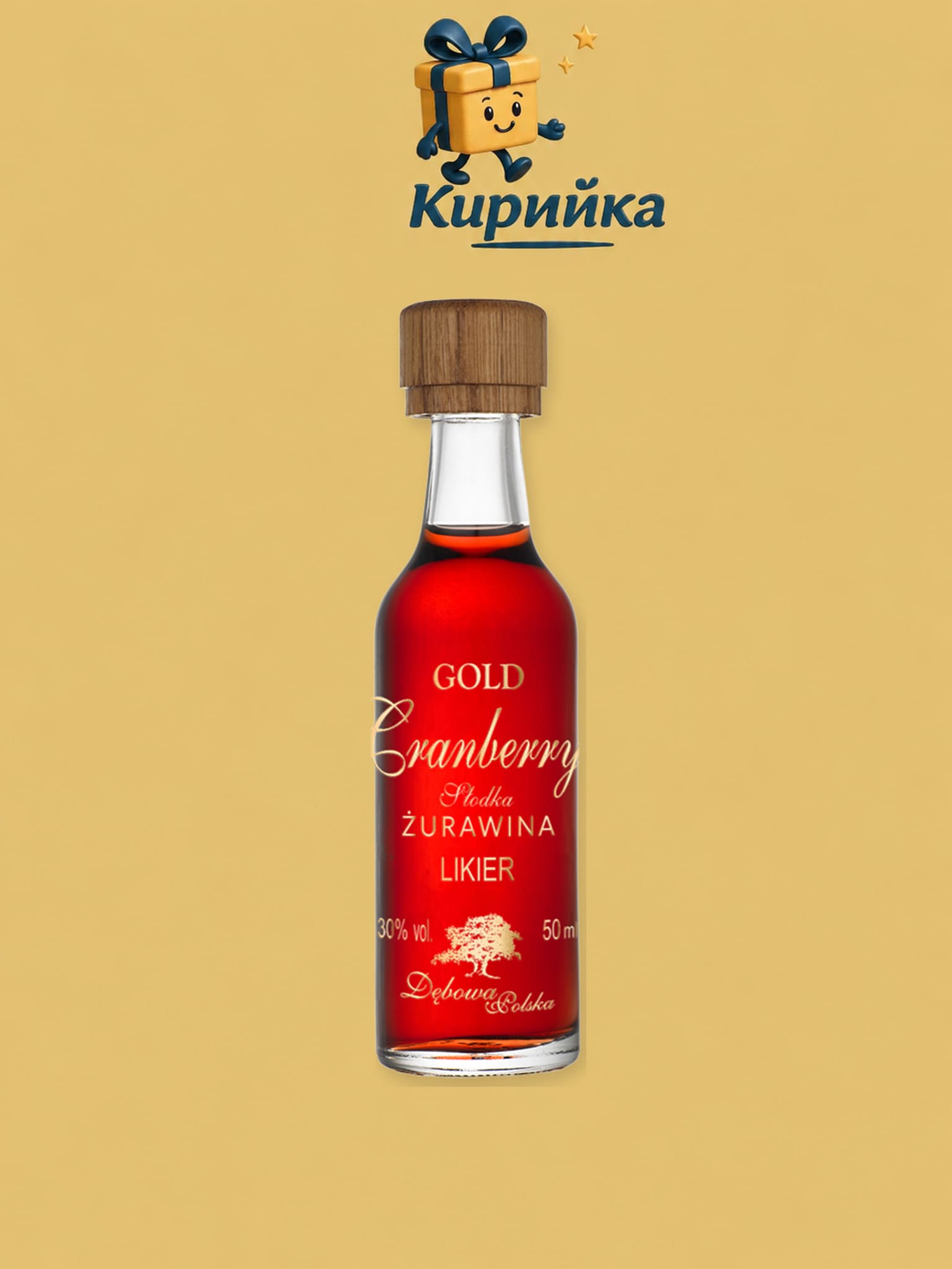 Дебова Ликьор от червена боровинка 0,05 л 0.05