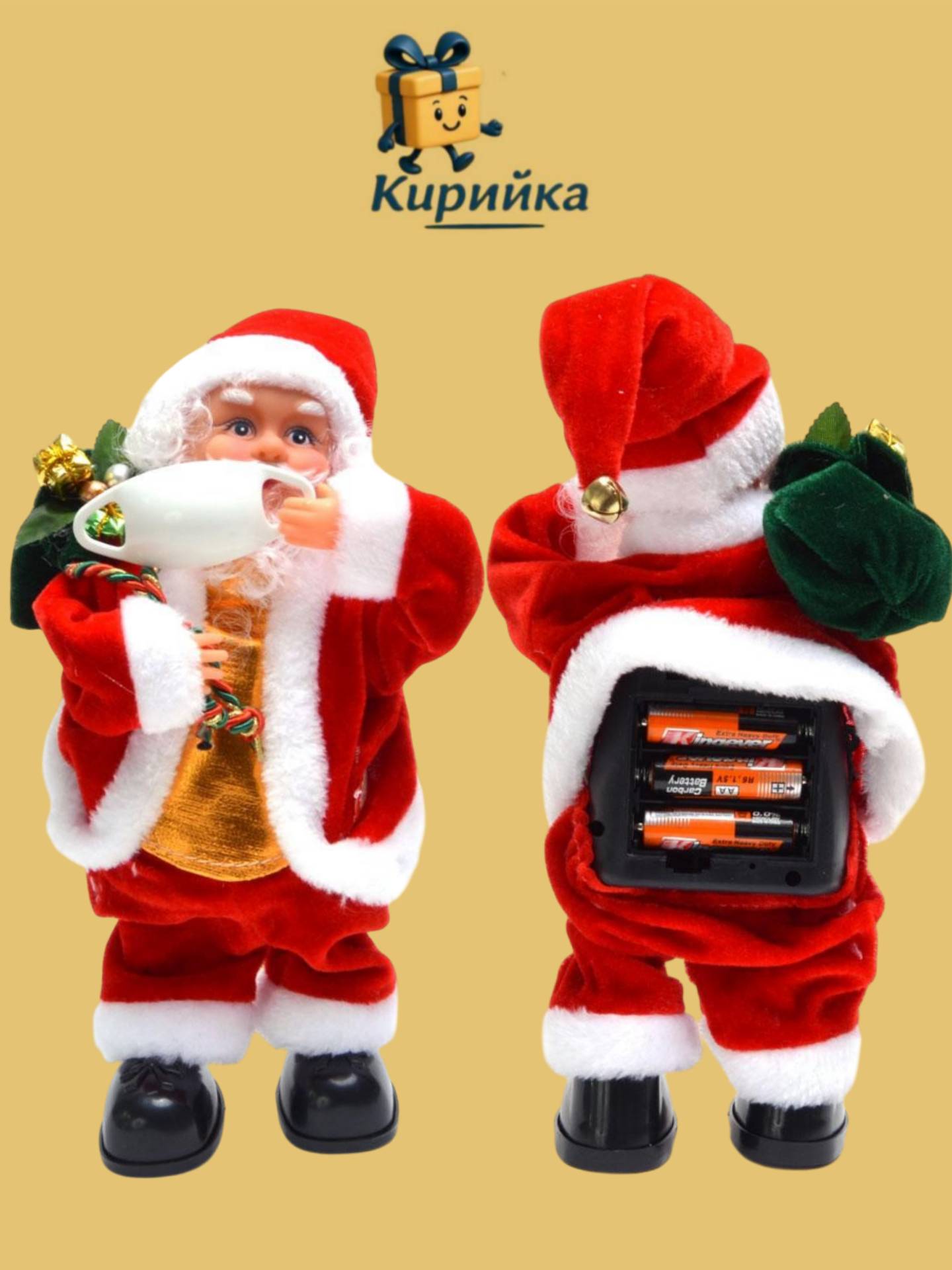 Коледна музикална фигурка-90274 1br